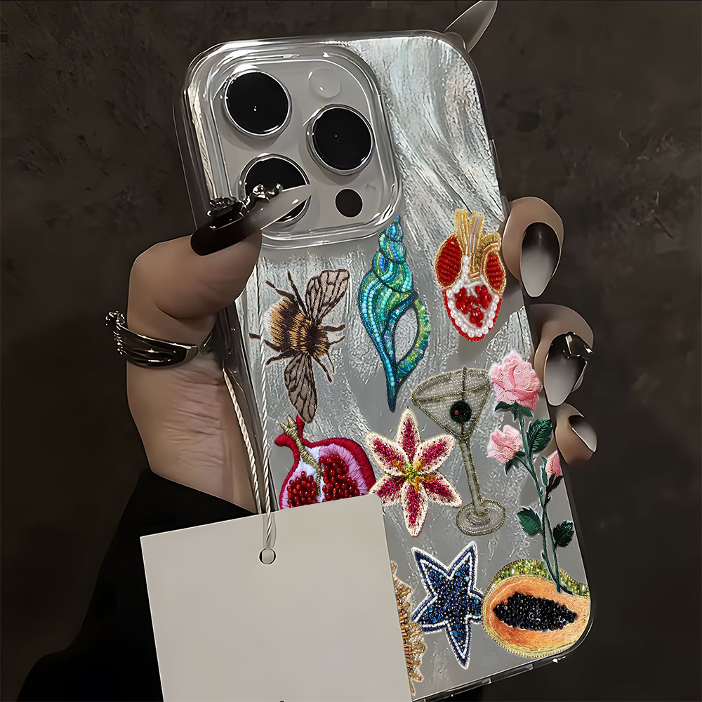 Coque de téléphone à motif flo - Vintage Floral Pattern Soft Case avis et prix