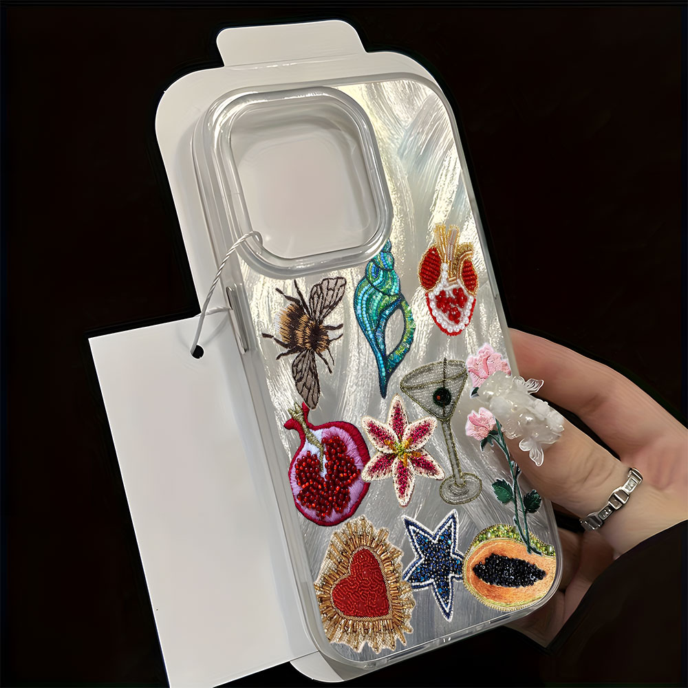 Coque de téléphone à motif flo - Vintage Floral Pattern Soft Case avis et prix