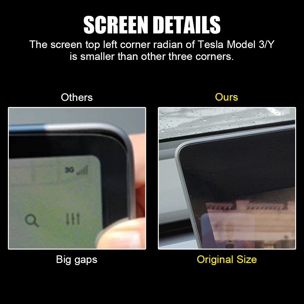 Protecteur d'écran pour Tesla  - Matte Anti Glare Screen Protector avis et prix
